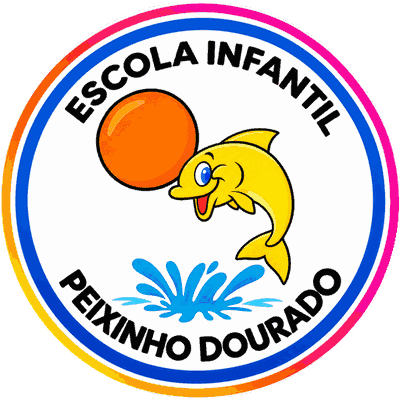 Logo da Escola Infantil Peixinho Dourado
